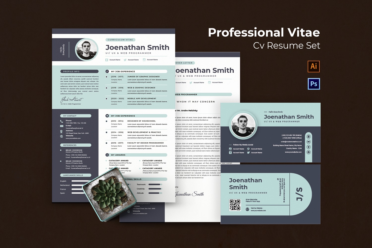 Professional Vitae CV Resume