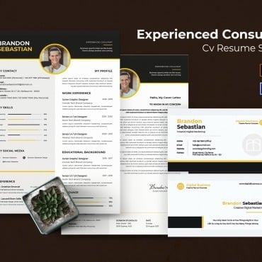 Work Business Resume Templates 208488