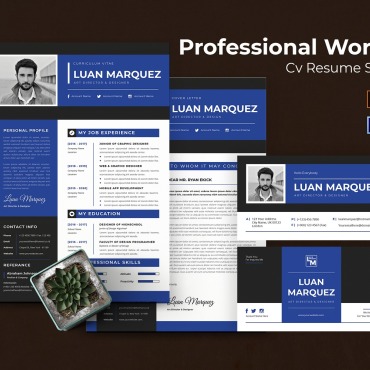 Design Cv Resume Templates 208491