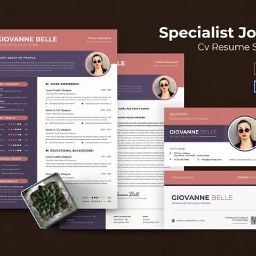 Design Cv Resume Templates 208492