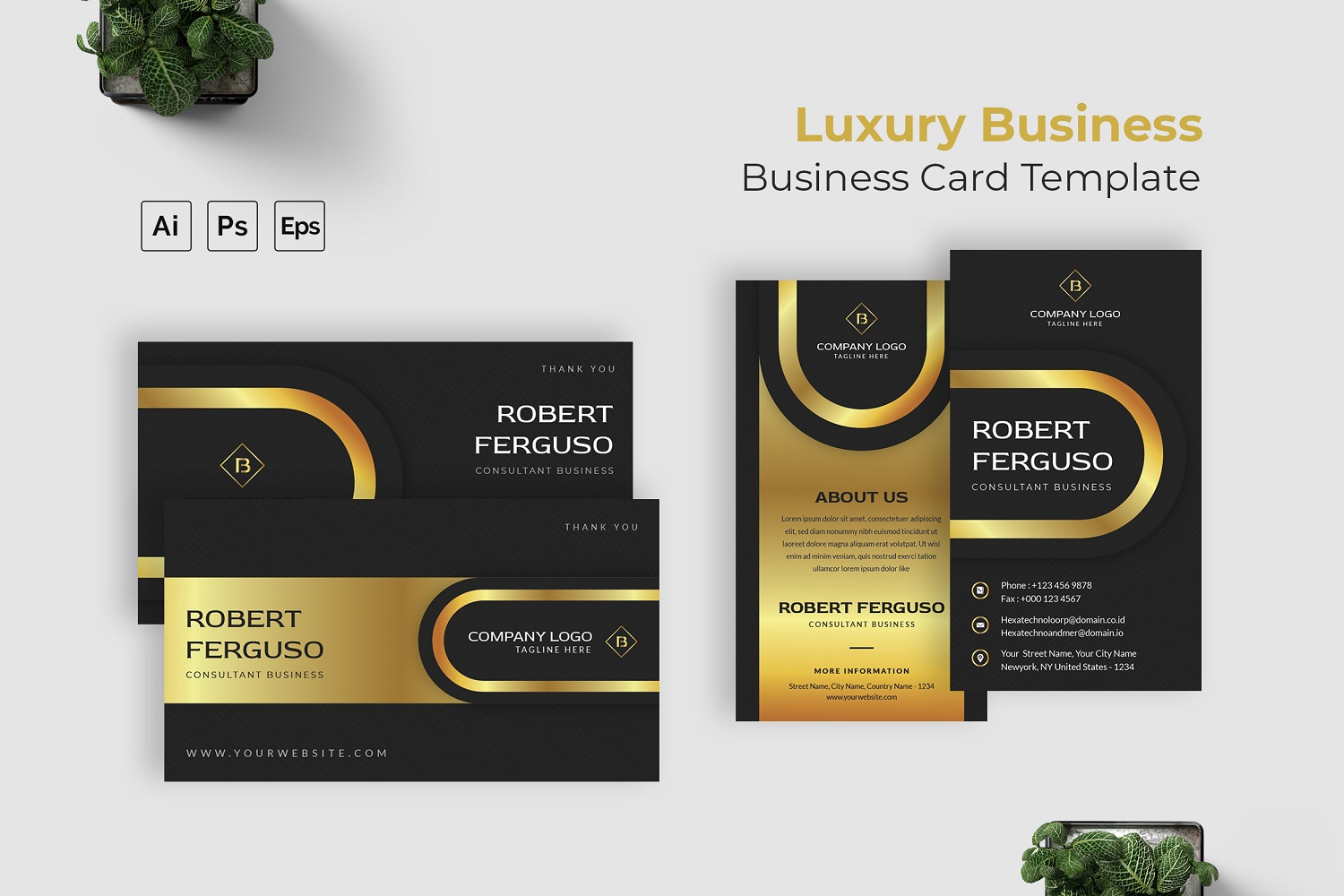 Luxury Business Business Card