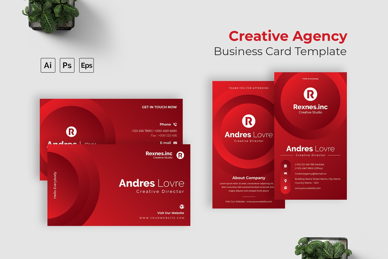 Creative Agency Business Card