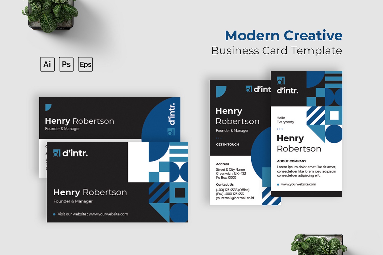 Modern Creative Business Card