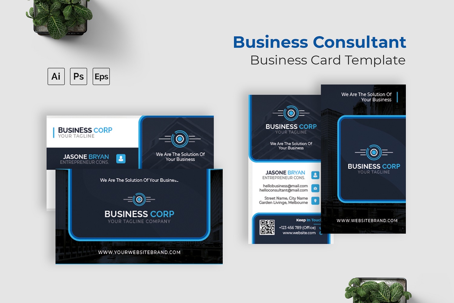 Business Consultant Business Card