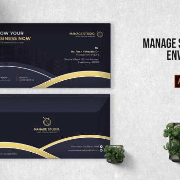 Paper Envelope Corporate Identity 208512