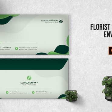 Paper Envelope Corporate Identity 208514