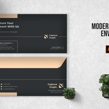 Paper Envelope Corporate Identity 208518