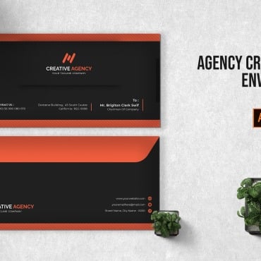 Paper Envelope Corporate Identity 208519