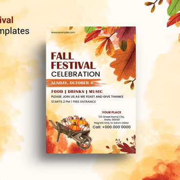 Festival Autumn Corporate Identity 208525