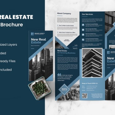 Trifold Booklet Corporate Identity 208555