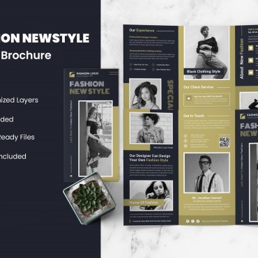 Trifold Booklet Corporate Identity 208559