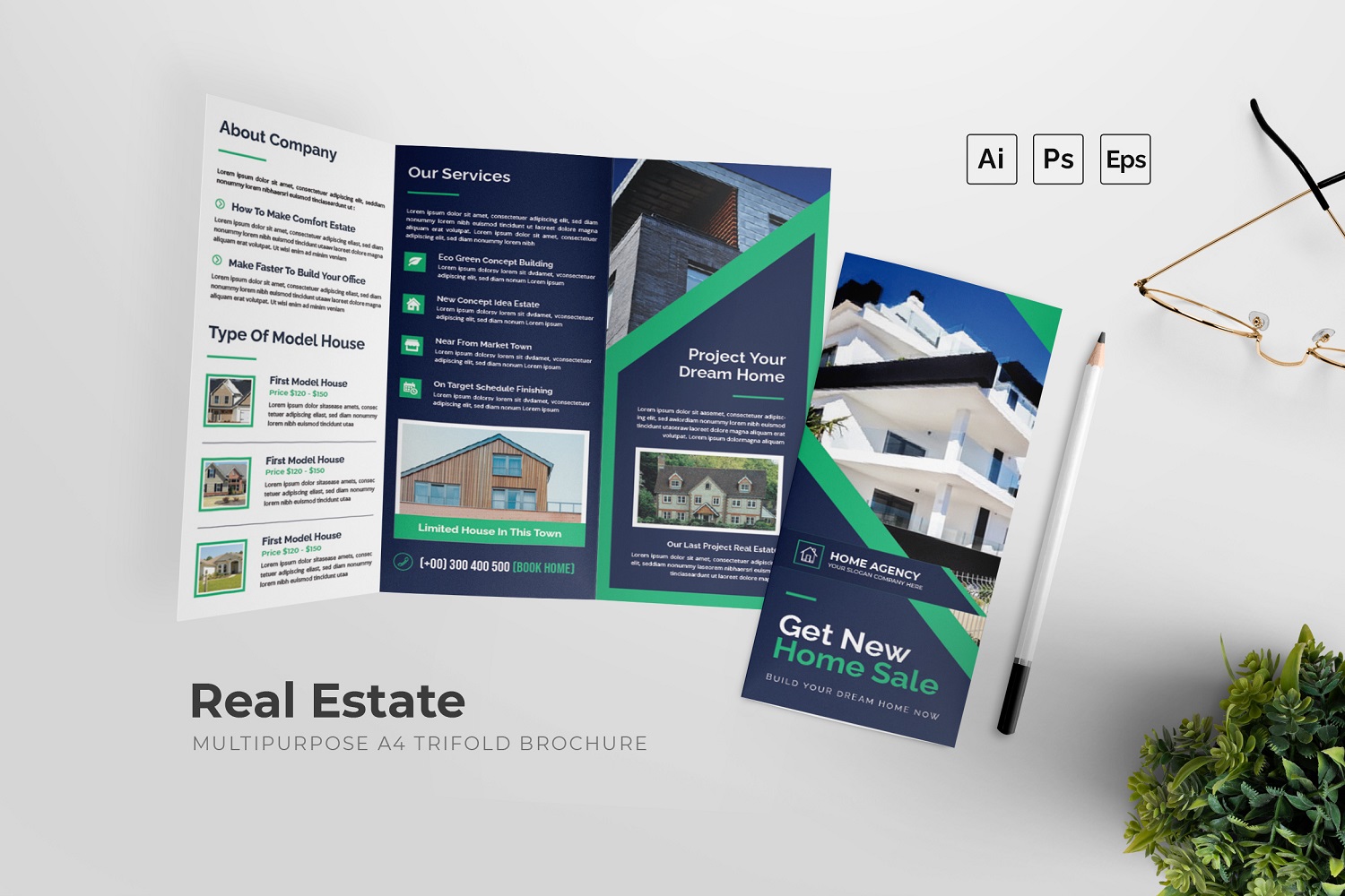 Real Estate Trifold Flyer