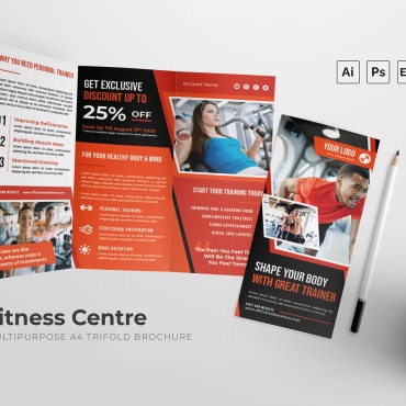 Sport Gym Corporate Identity 208572