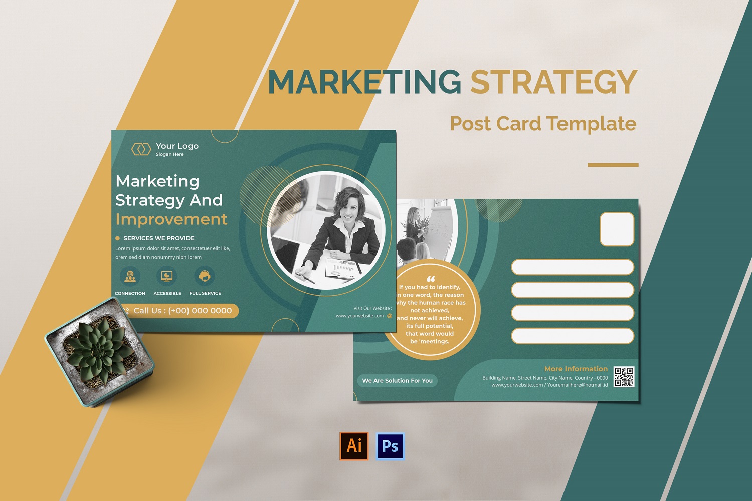 Marketing Strategy Post Card