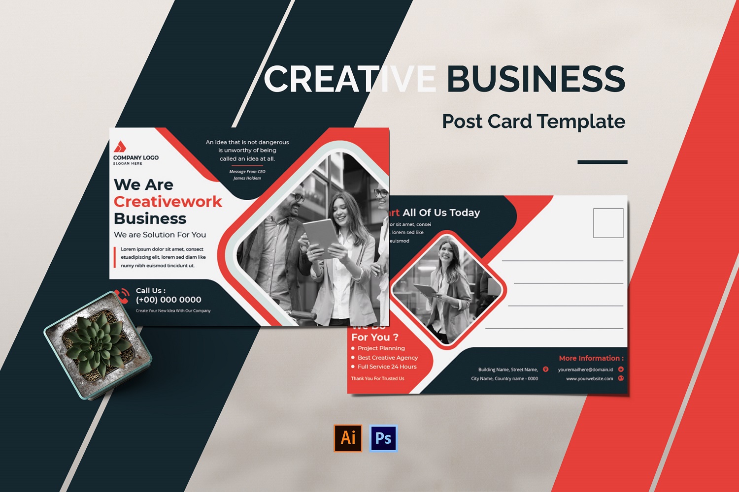 Creative Business Post Card