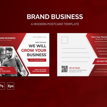 Print Template Corporate Identity 208596