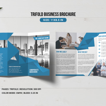 Corporate Brochure Corporate Identity 208607