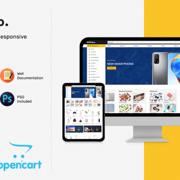 Shop Store OpenCart Templates 208652