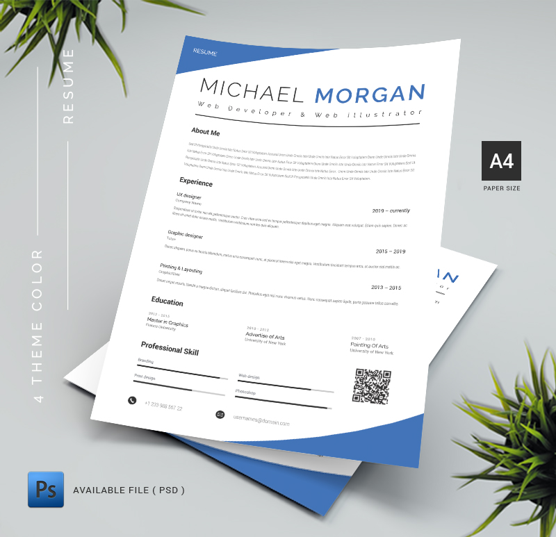 Resume & Cover Letter Template 1.31