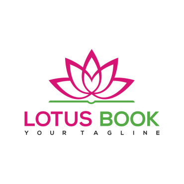 Books Lotus Logo Templates 208745