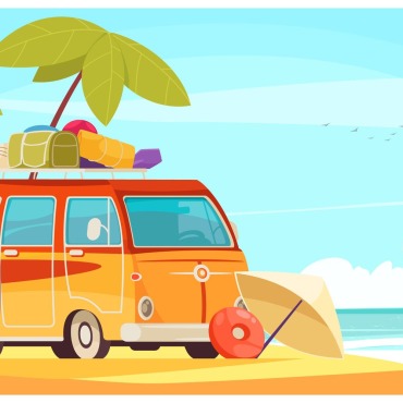 Summer Holiday Illustrations Templates 208880