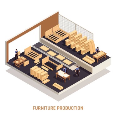 Production Isolated Illustrations Templates 208899