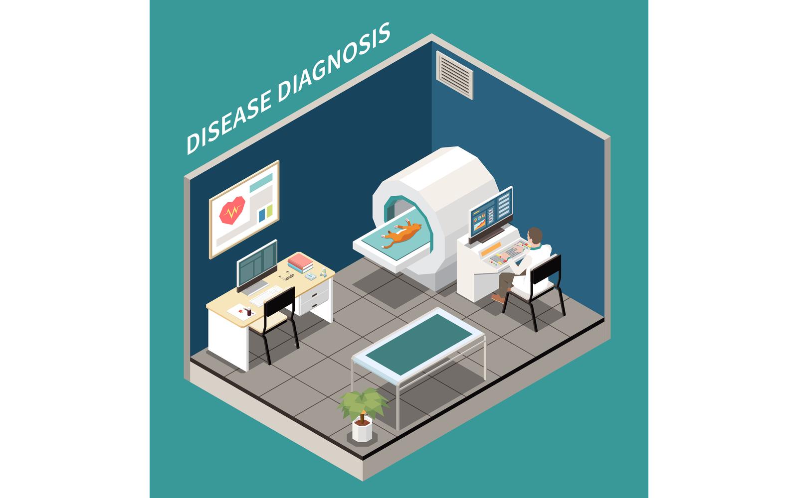 Veterinary Clinic Veterinarian Isometric 210410930 Vector Illustration Concept