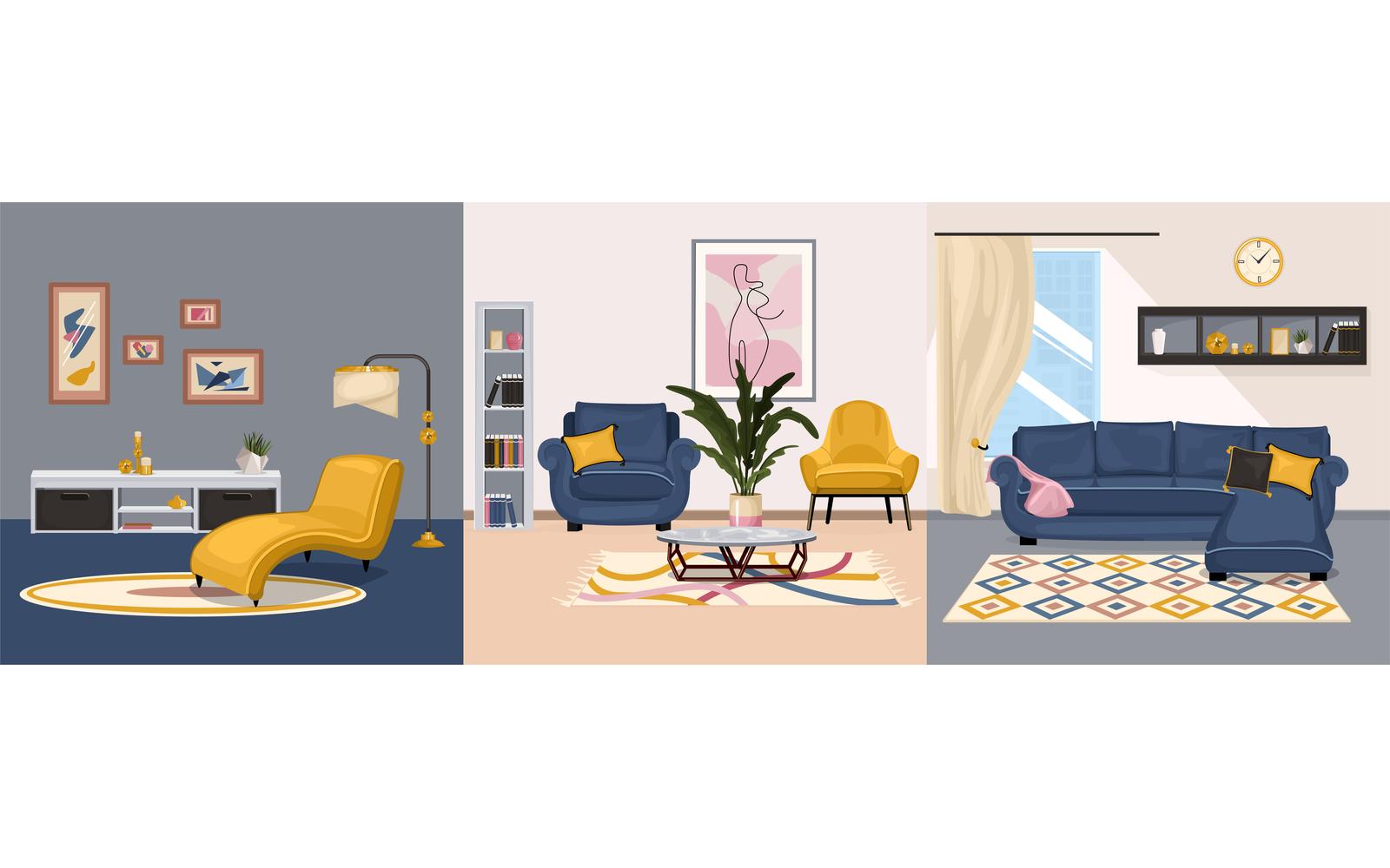 Furniture Interior Design Concept 210370503 Vector Illustration Concept