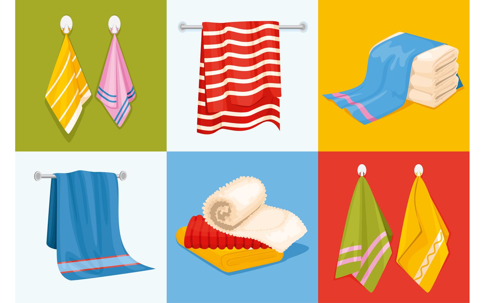Towel Design Concept 210370516 Vector Illustration Concept
