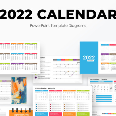Diagram Calendar PowerPoint Templates 209405