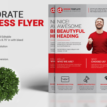 Flyer Graphic Corporate Identity 209417