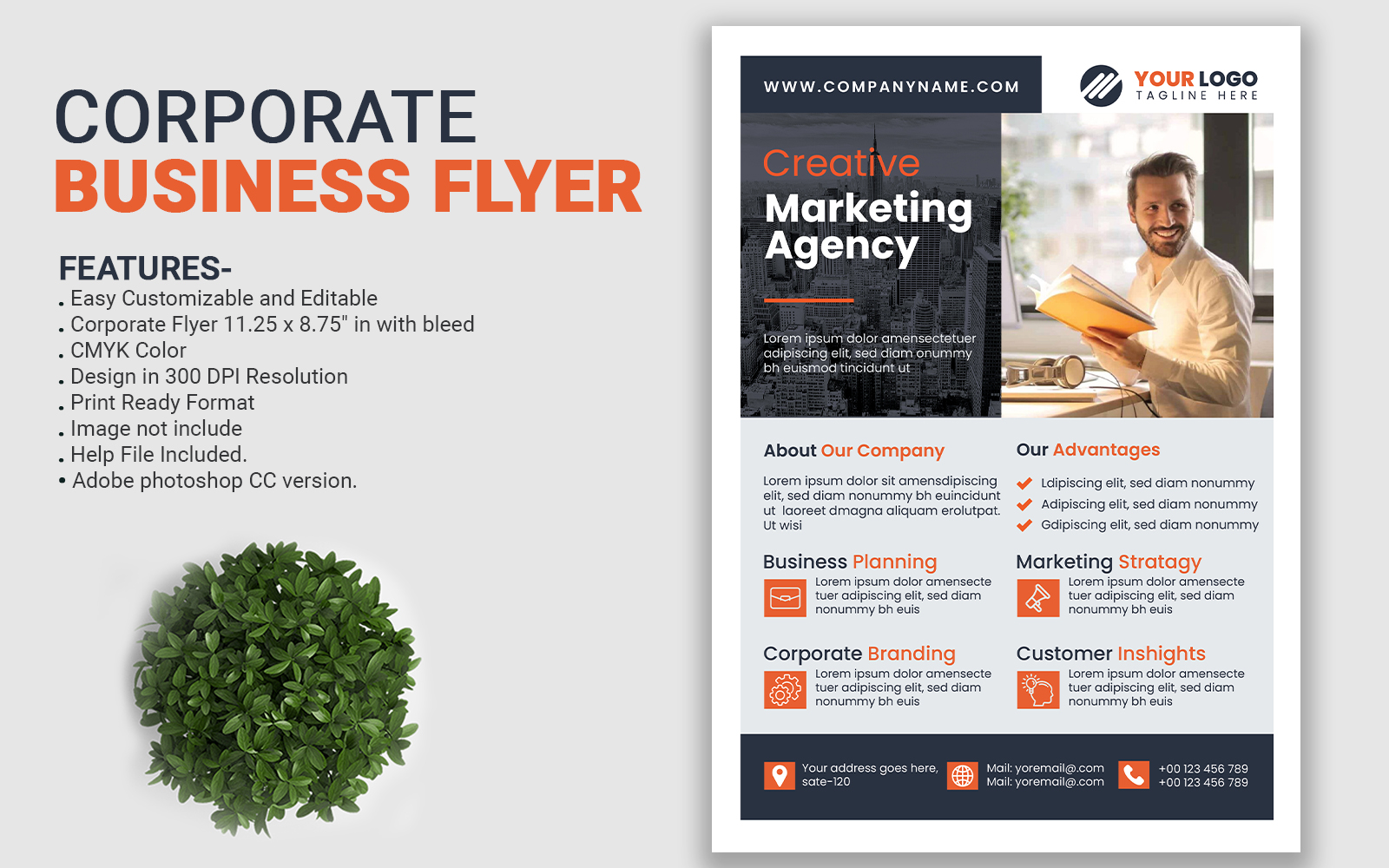 Corporate Business Flyer Template #15