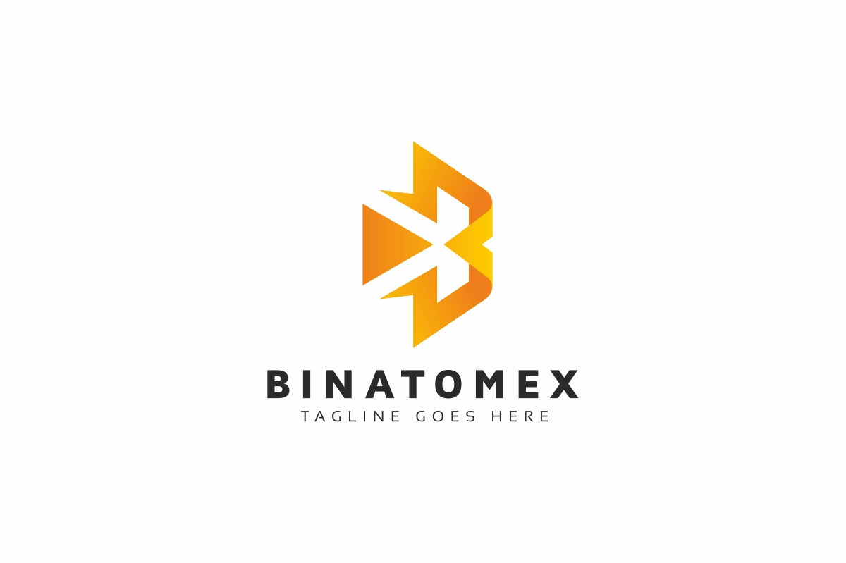 Binatomex B Letter Logo Template