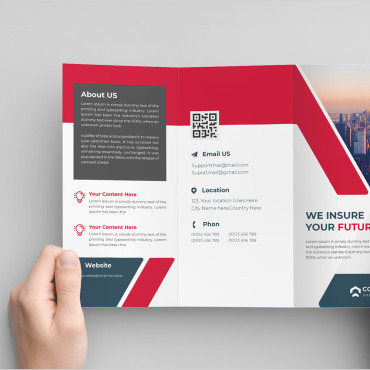 Reporttrifold Brochuremoderndatabookletinformationdocumentpage Corporate Identity 209499
