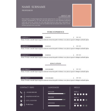 Cvsimple Resumeminimalistic  209547