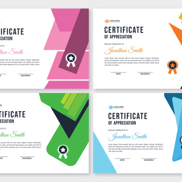 Theme Graphic Certificate Templates 209575