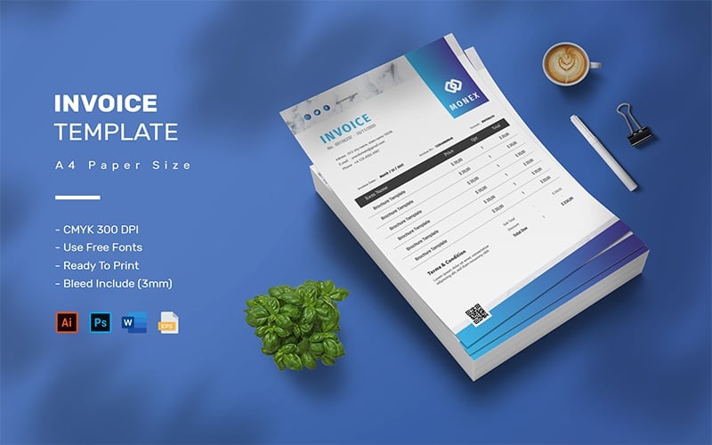 Monex -- Invoice Template