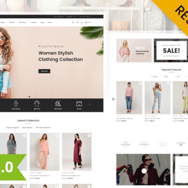 Clothes Apparel Shopify Themes 209638