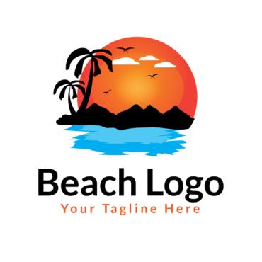 Summer Palm Logo Templates 209663