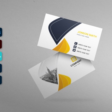 Card Clean Corporate Identity 209675