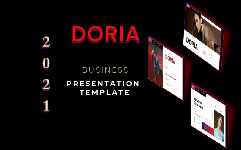 Doria - Business Presentation PowerPoint Template