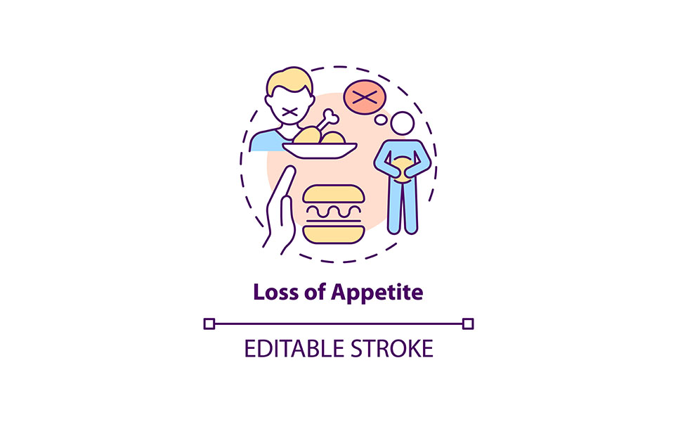 Appetite Loss Concept Icon