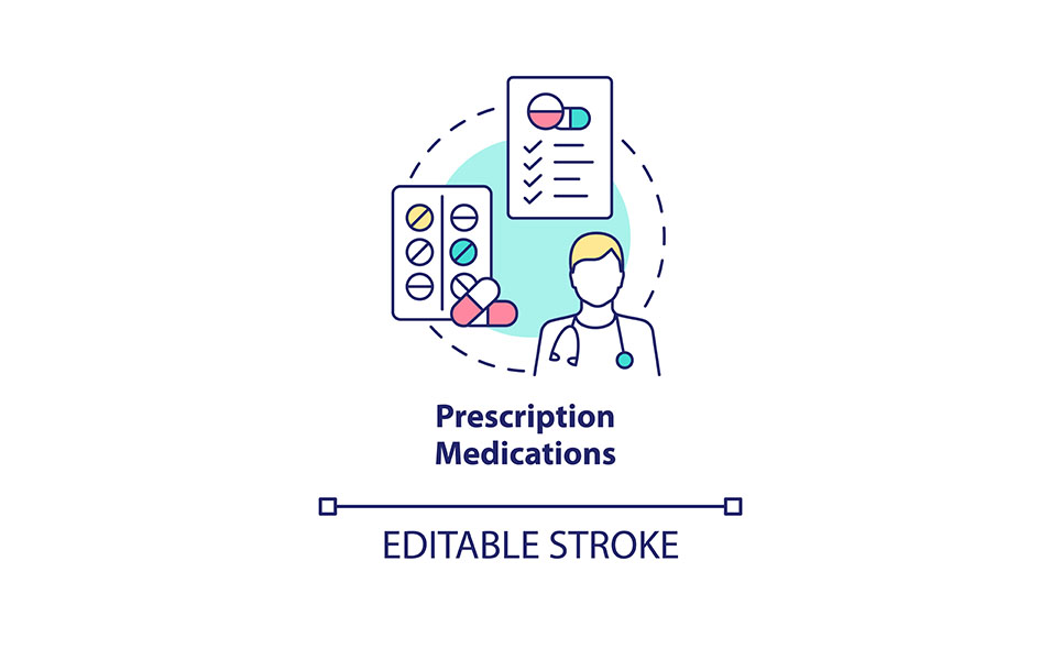 Prescription Medications Concept Icon