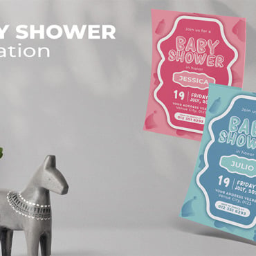 Shower Invitation Corporate Identity 209807