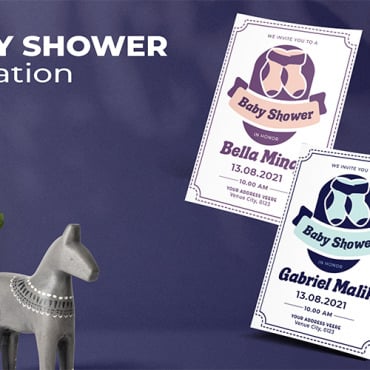 Shower Invitation Corporate Identity 209809