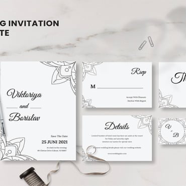 Invitation Party Corporate Identity 209817