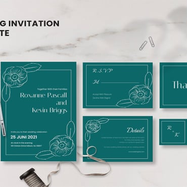 Invitation Party Corporate Identity 209822