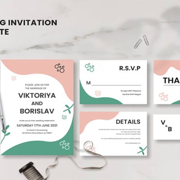 Invitation Party Corporate Identity 209823