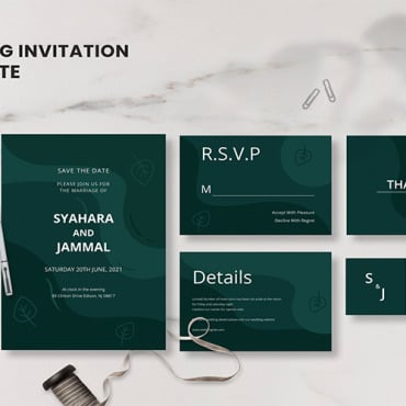 Invitation Party Corporate Identity 209824