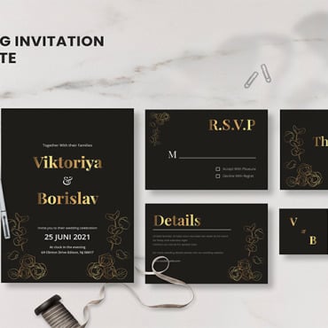 Invitation Party Corporate Identity 209825